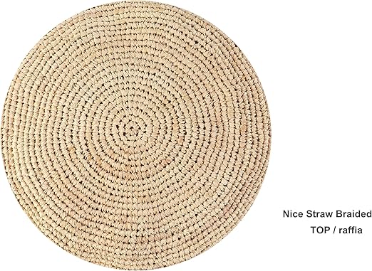 Women's Bucket Hats Fashion Womens Summer Beach Sun Straw Hat